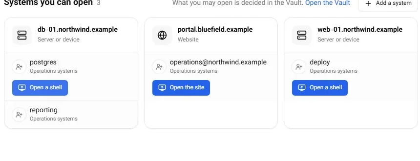Workstation: A Linux desktop of your own, inside the platform.